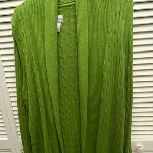 Chico's Size 3 Sweater Jacket /New WO Tags